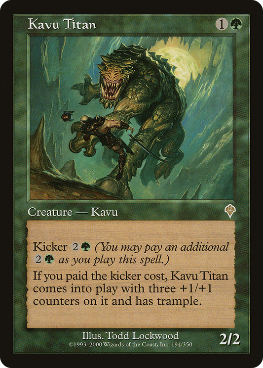 Kavu Titan (INV-194) (Foil)
