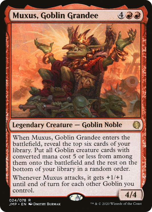 Muxus, Goblin Grandee (JMP-024)
