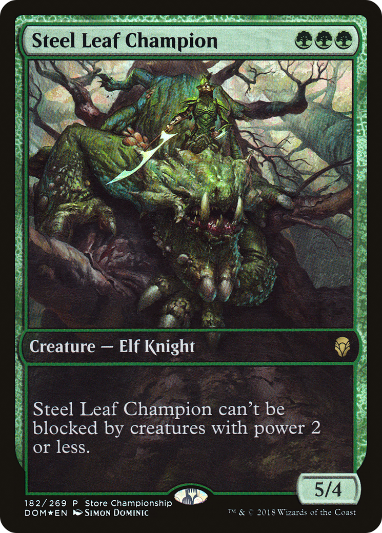 Steel Leaf Champion (GAME-182) (Foil)