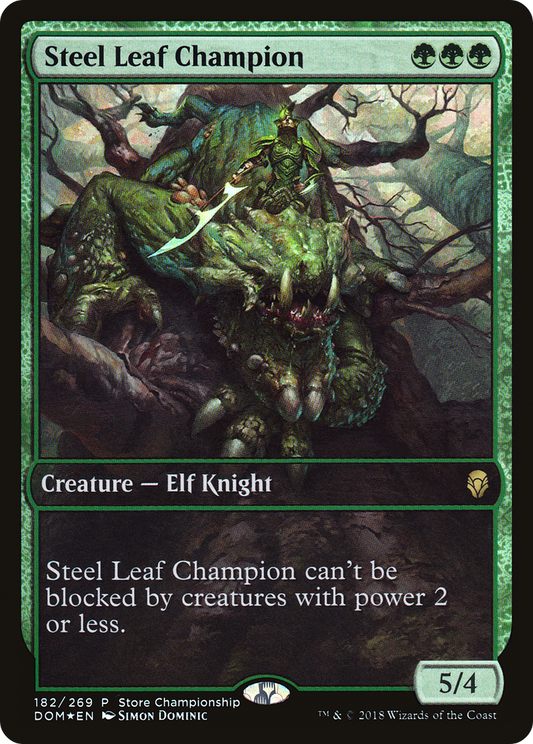 Steel Leaf Champion (GAME-182) (Foil)