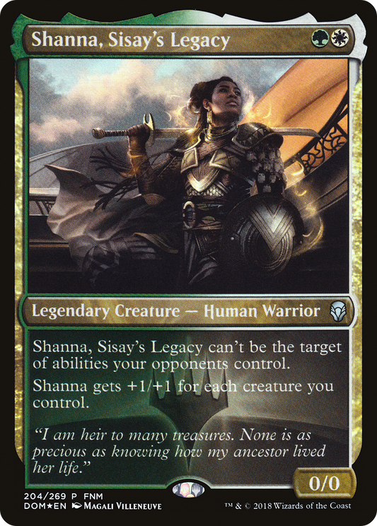 Shanna, Sisay's Legacy (FNM-204) (Foil)