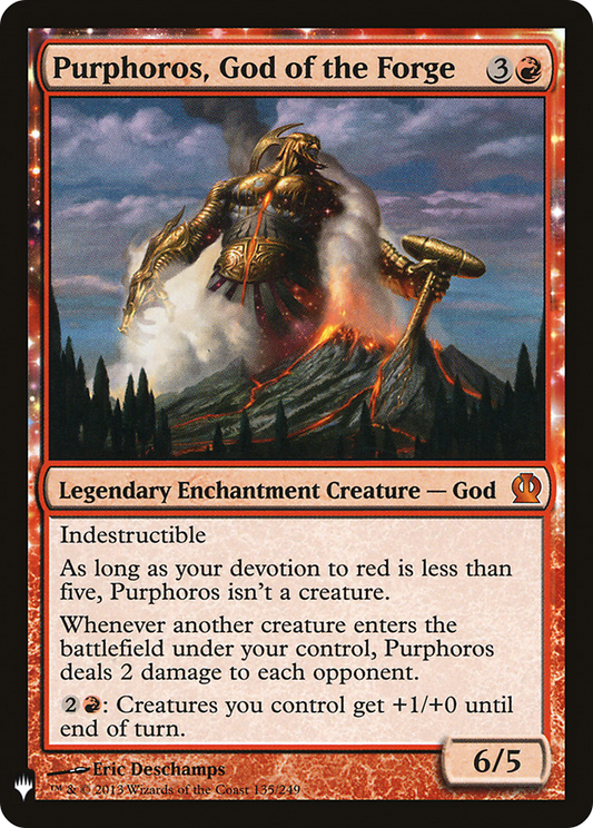 Purphoros, God of the Forge (LIST-THS-135)