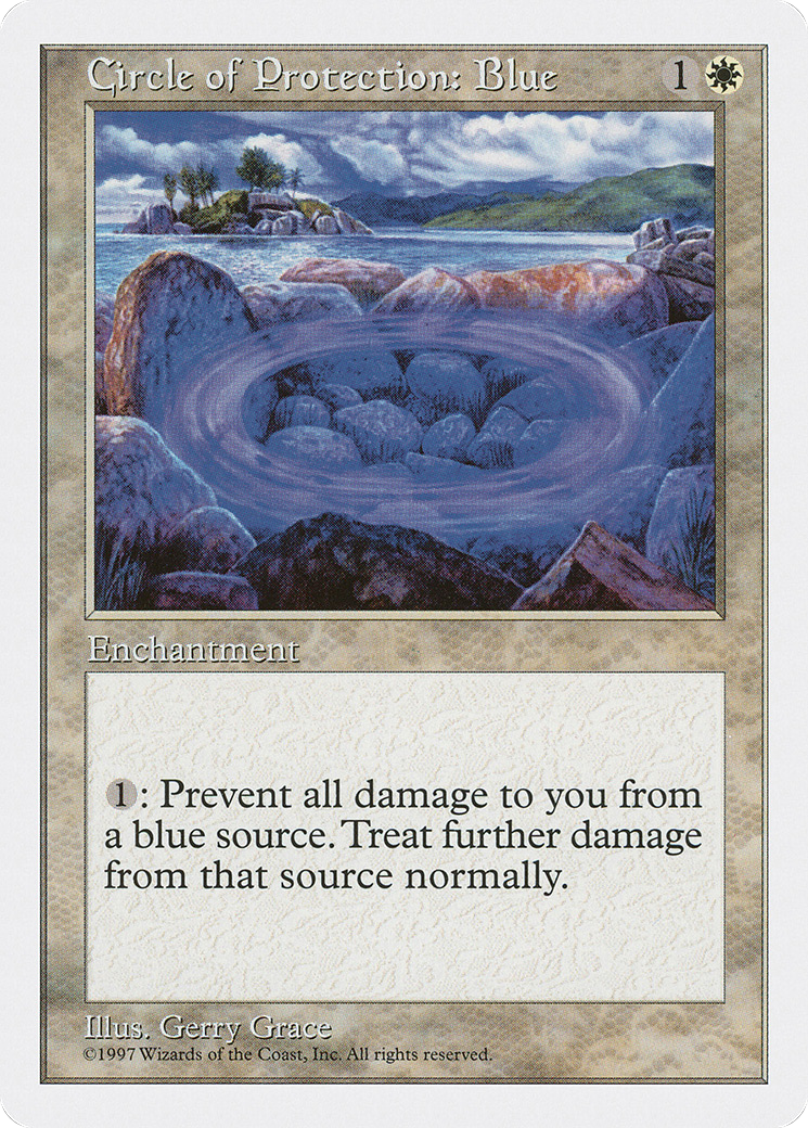 Circle of Protection: Blue (5ED-018)