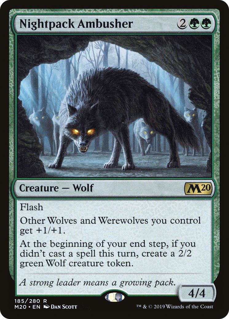 Nightpack Ambusher (M20-185) (Foil)