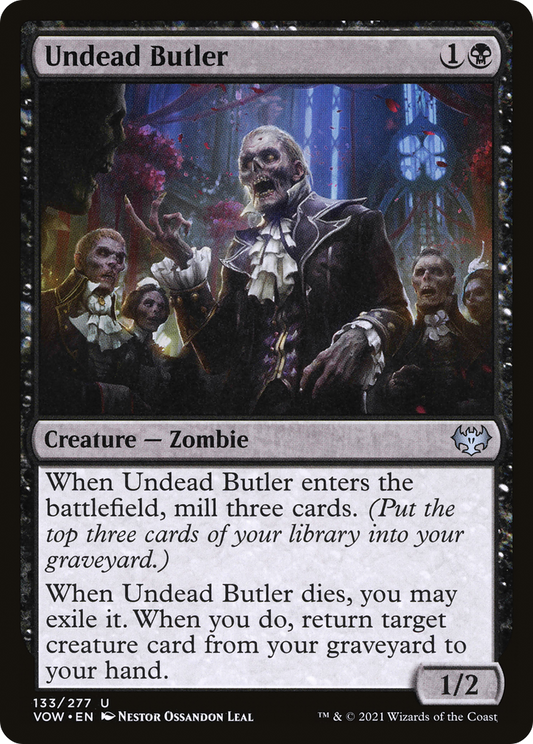 Undead Butler (VOW-133) (Foil)