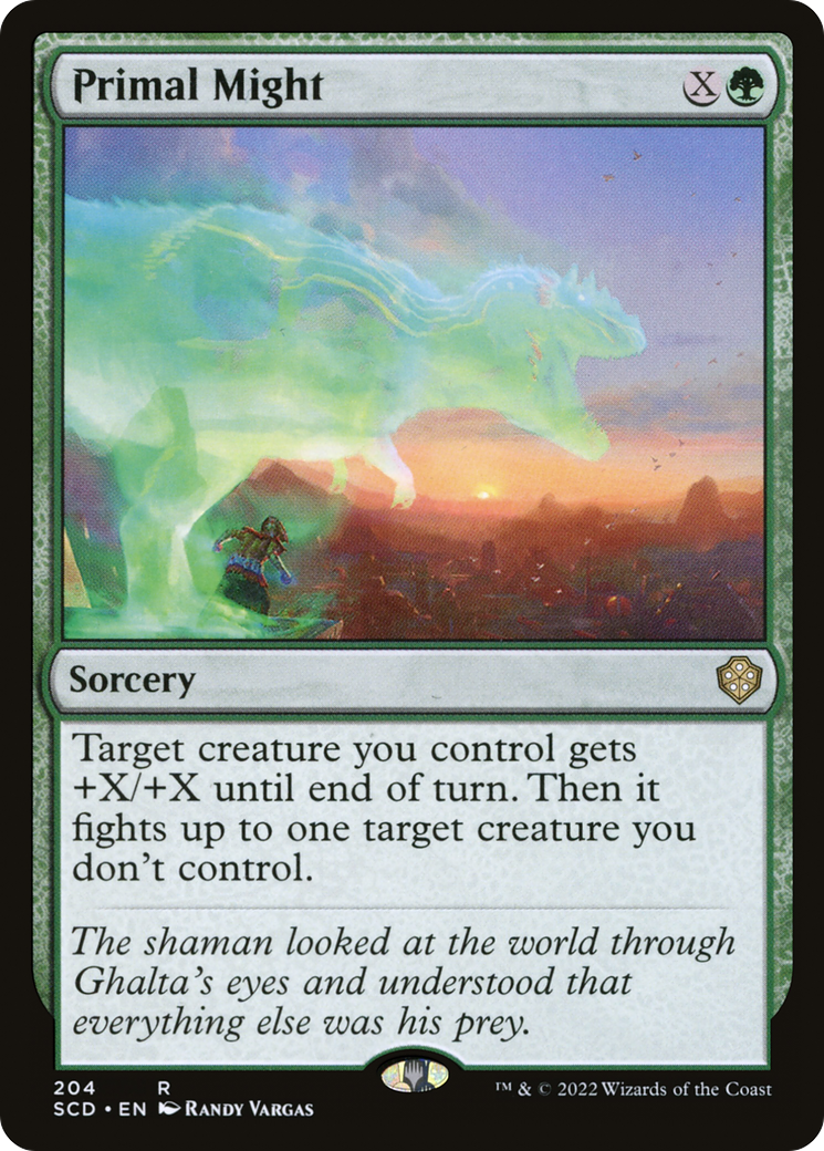 Primal Might (SCD-204)