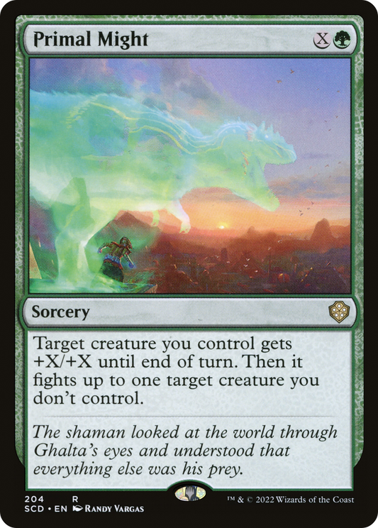 Primal Might (SCD-204)