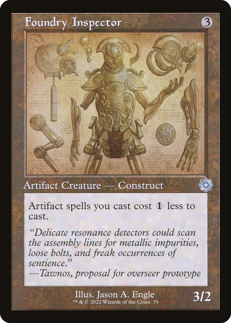 Foundry Inspector (BRR-079) (Foil)