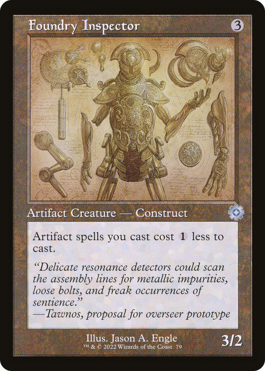 Foundry Inspector (BRR-079) (Foil)