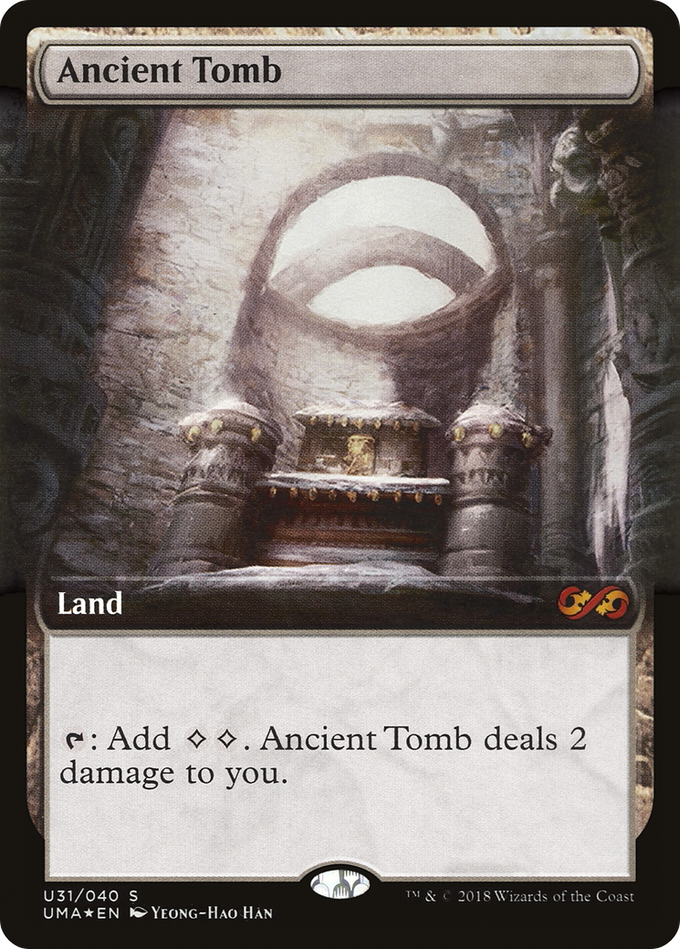 Ancient Tomb (UMA:BT-U31) (Extended Art) (Foil)