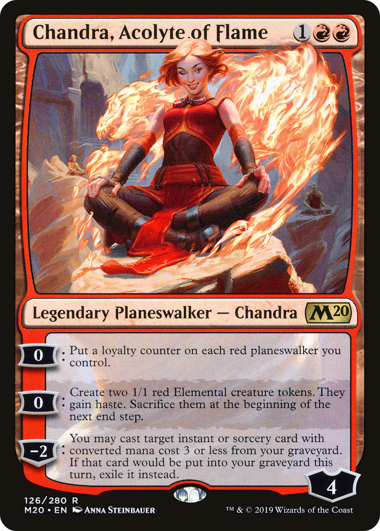 Chandra, Acolyte of Flame (M20-126) (Foil)