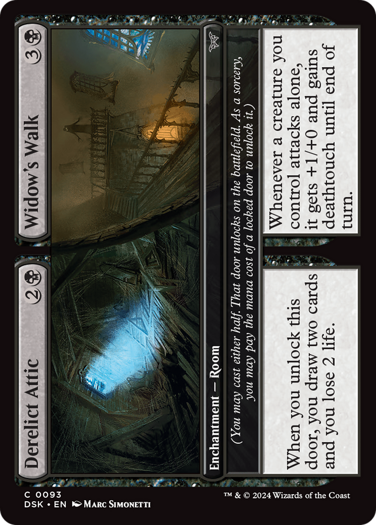 Derelict Attic // Widow's Walk (DSK-093)