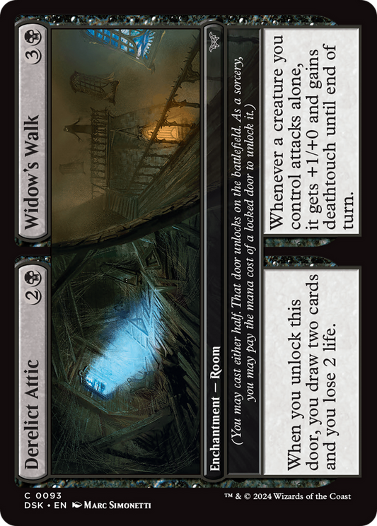 Derelict Attic // Widow's Walk (DSK-093)