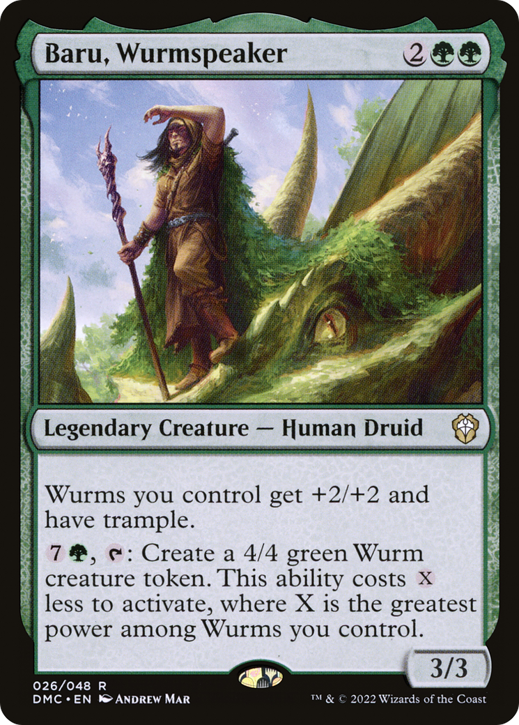 Baru, Wurmspeaker (DMC-026) (Foil)