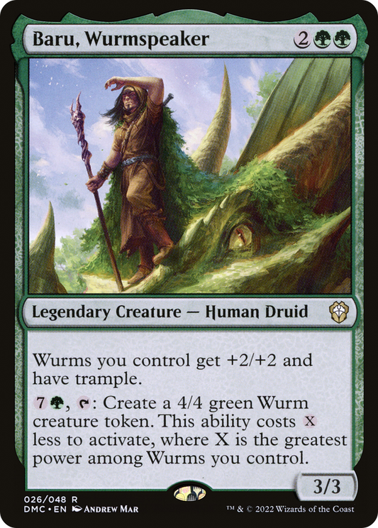 Baru, Wurmspeaker (DMC-026) (Foil)
