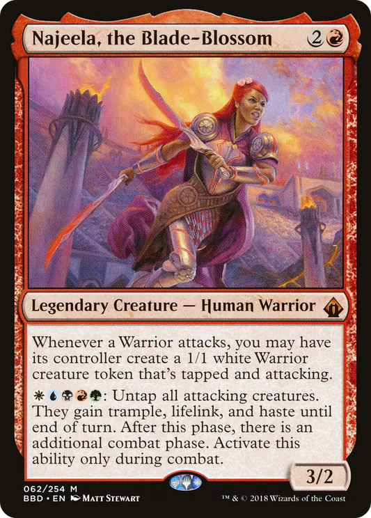 Najeela, the Blade-Blossom (BBD-062) (Foil)