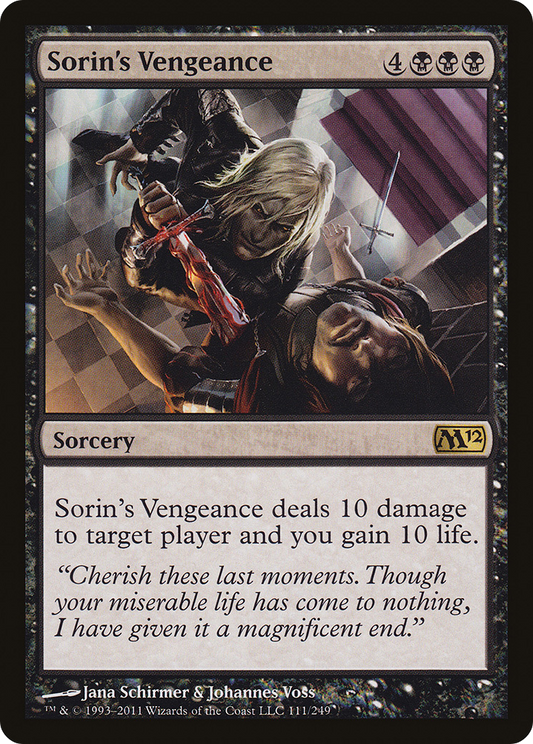 Sorin's Vengeance (M12-111)