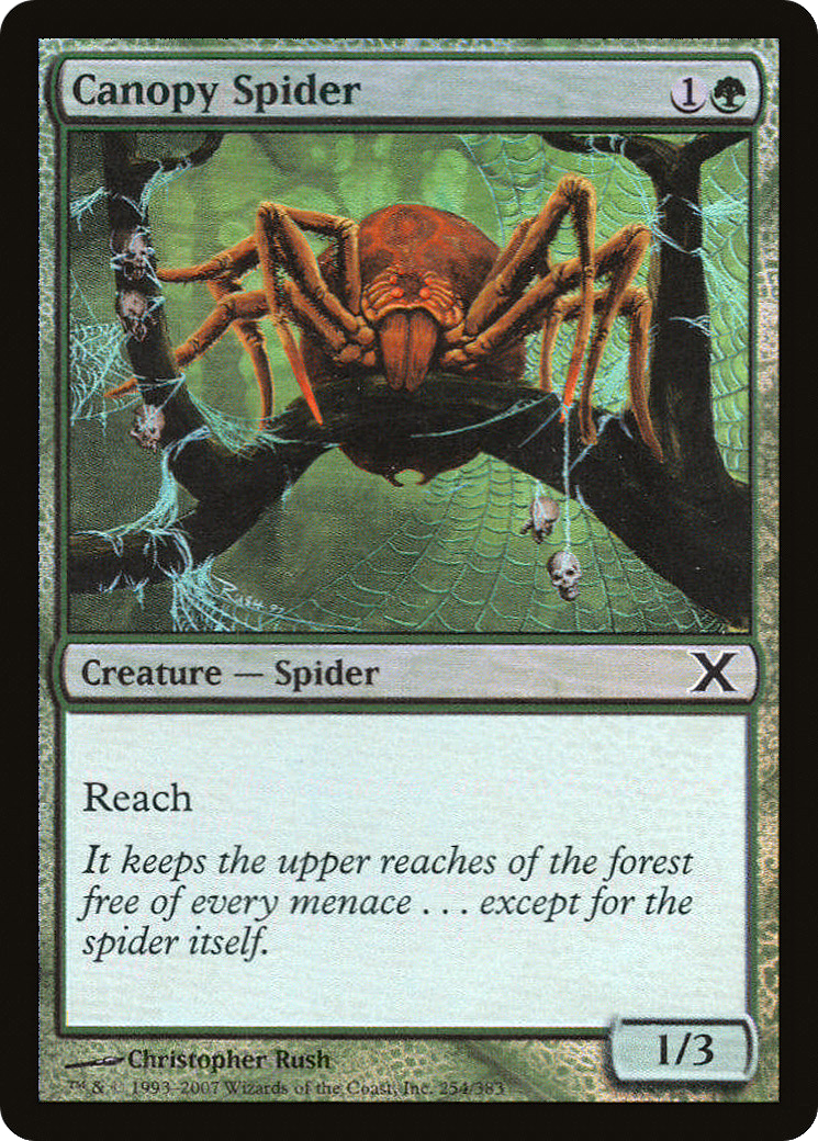Canopy Spider (10E-254★) (Foil)