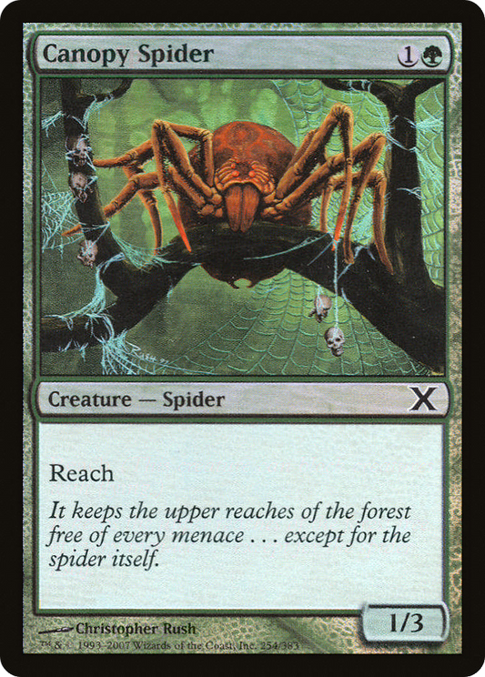 Canopy Spider (10E-254★) (Foil)