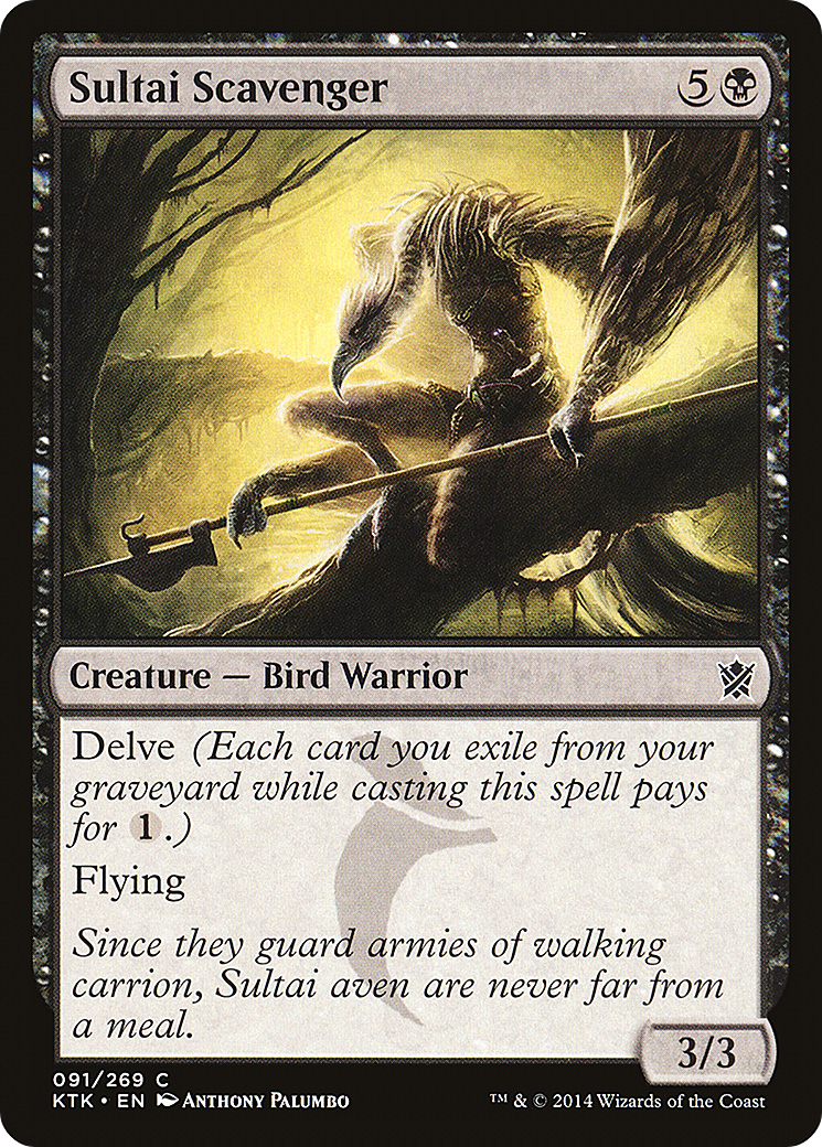 Sultai Scavenger (KTK-091) (Foil)