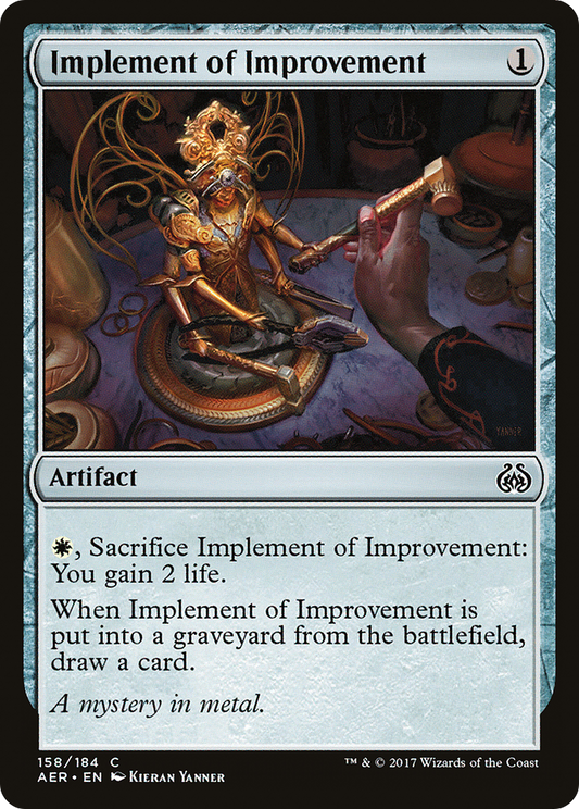 Implement of Improvement (AER-158) (Foil)