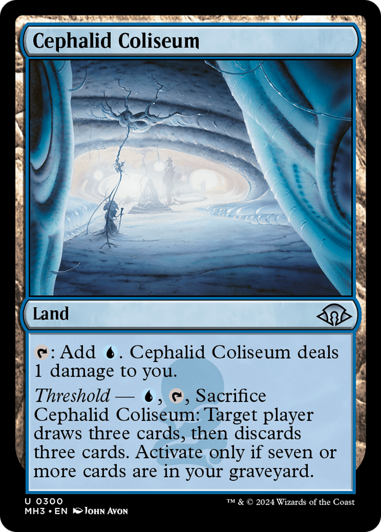 Cephalid Coliseum (MH3-300) (Foil)