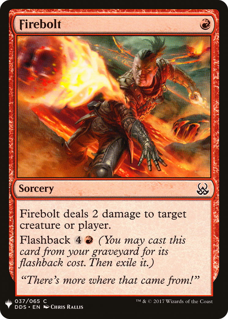 Firebolt (LIST-DDS-37)