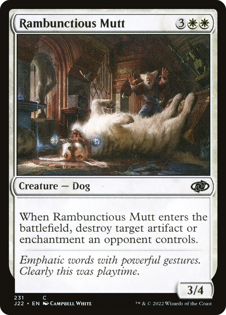 Rambunctious Mutt (J22-231)