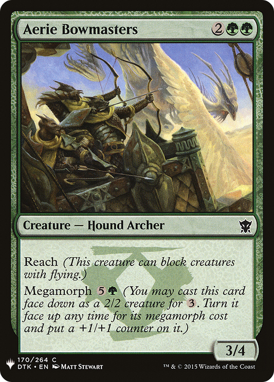 Aerie Bowmasters (LIST-DTK-170)