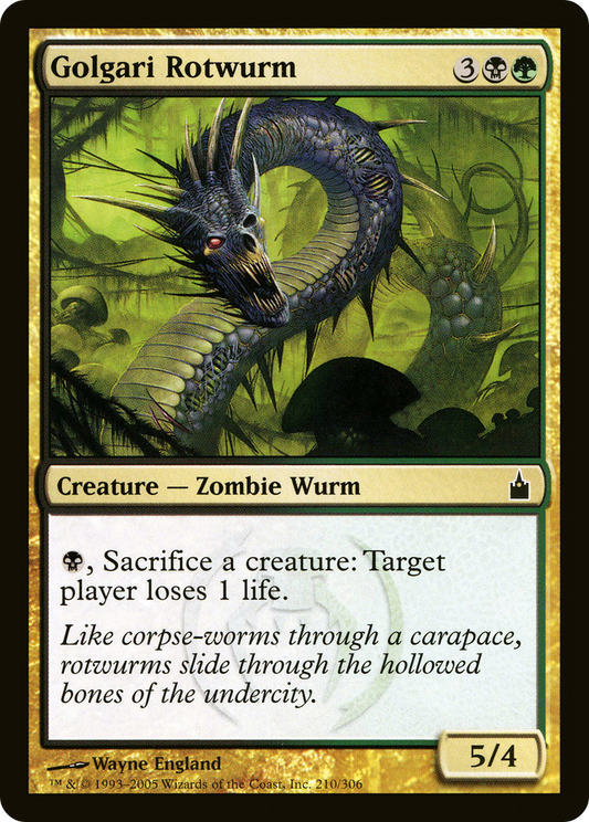 Golgari Rotwurm (RAV-210)