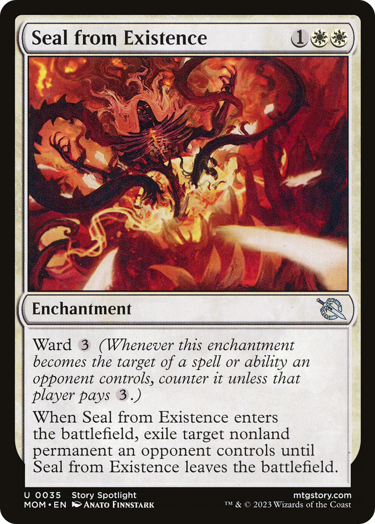 Seal from Existence (MOM-035) (Foil)