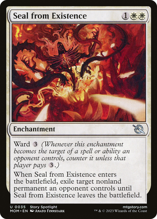 Seal from Existence (MOM-035) (Foil)