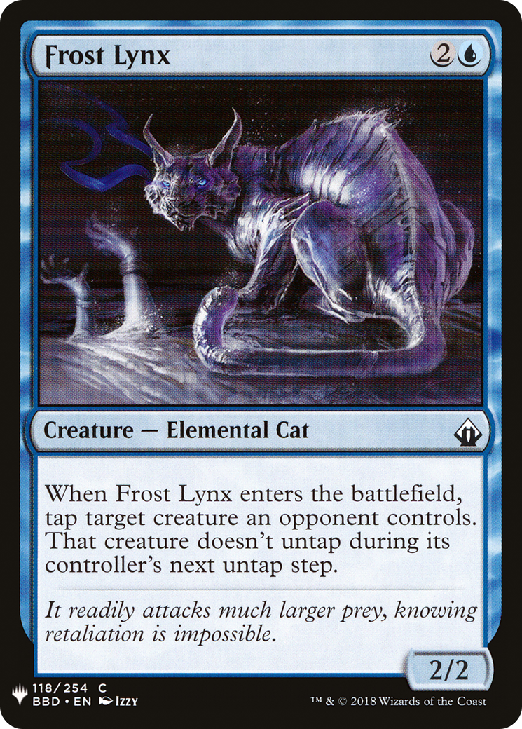 Frost Lynx (LIST-BBD-118)