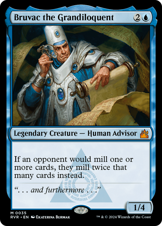Bruvac the Grandiloquent (RVR-035) (Foil)