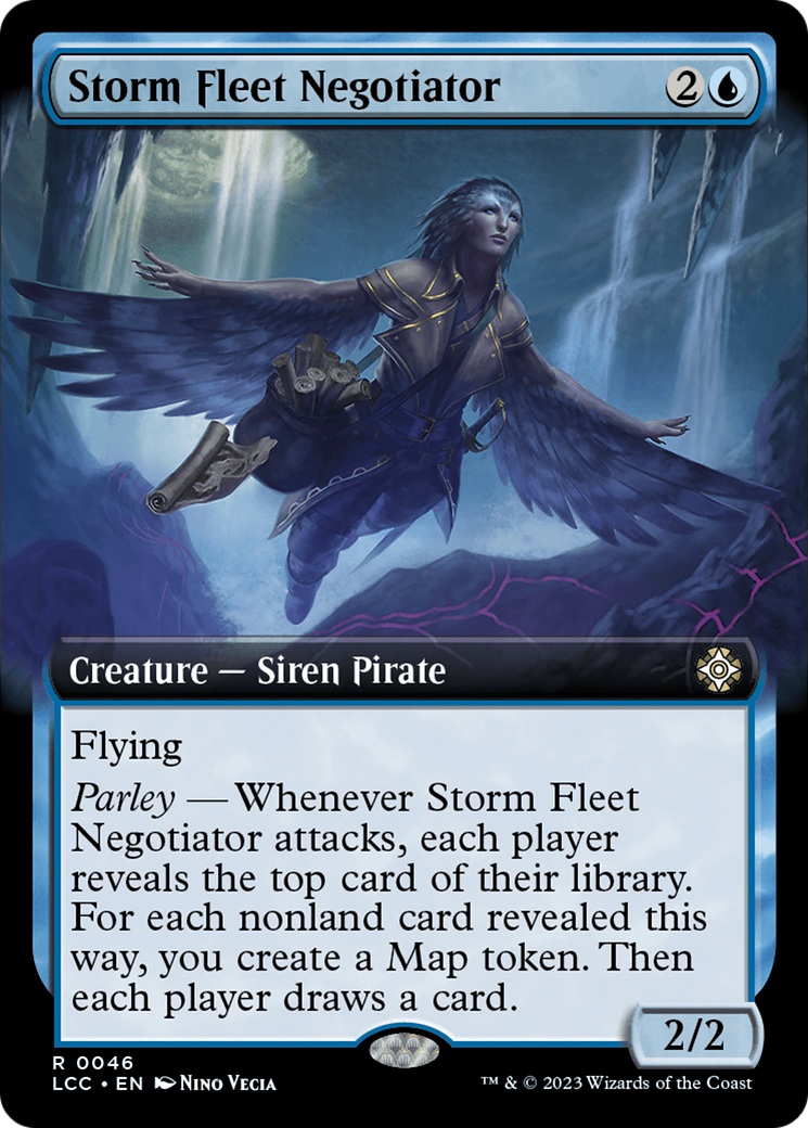 Storm Fleet Negotiator (LCC-046) (Extended Art)
