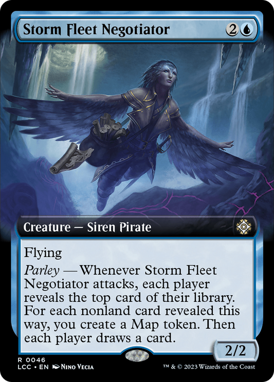Storm Fleet Negotiator (LCC-046) (Extended Art)