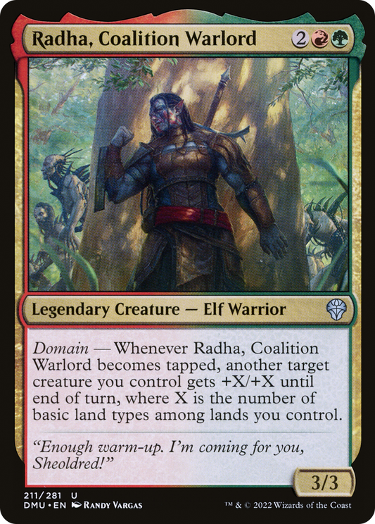 Radha, Coalition Warlord (DMU-211) (Foil)