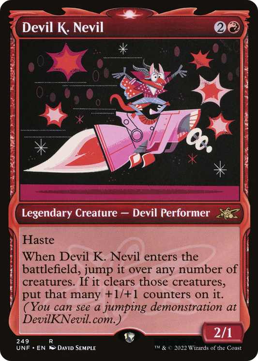 Devil K. Nevil (UNF-249) (Showcase) (Foil)
