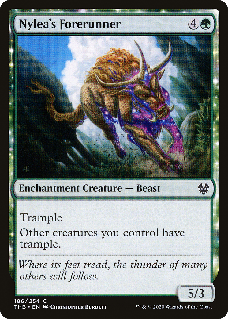 Nylea's Forerunner (THB-186) (Foil)