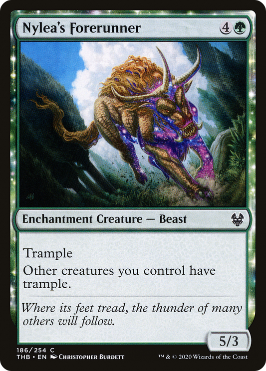 Nylea's Forerunner (THB-186) (Foil)