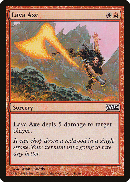 Lava Axe (M12-148) (Foil)