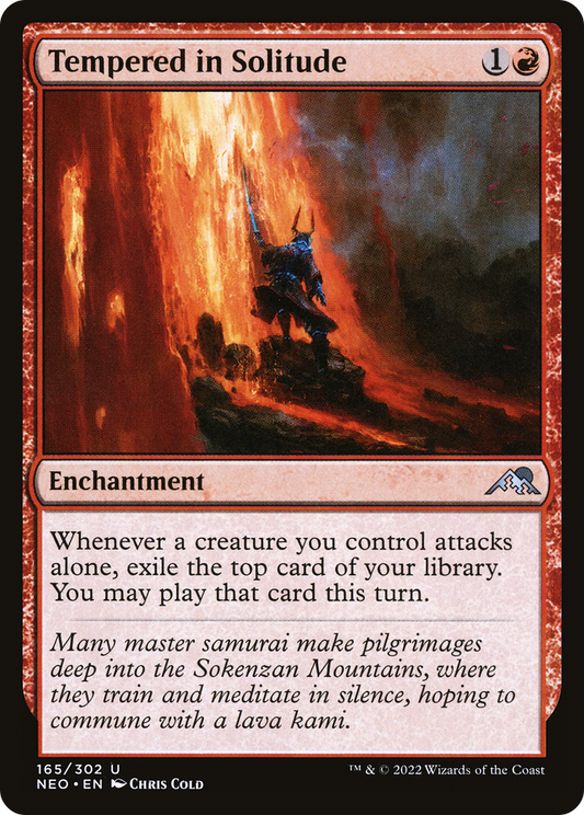 Tempered in Solitude (NEO-165) (Foil)