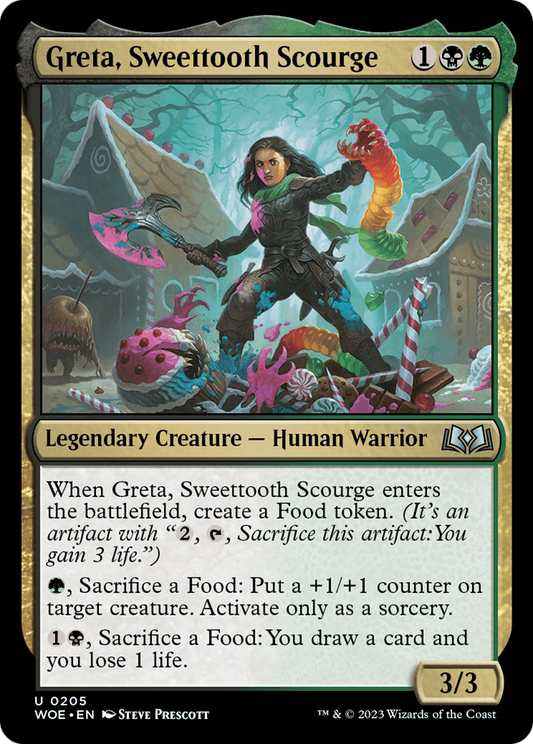 Greta, Sweettooth Scourge (WOE-205) (Foil)