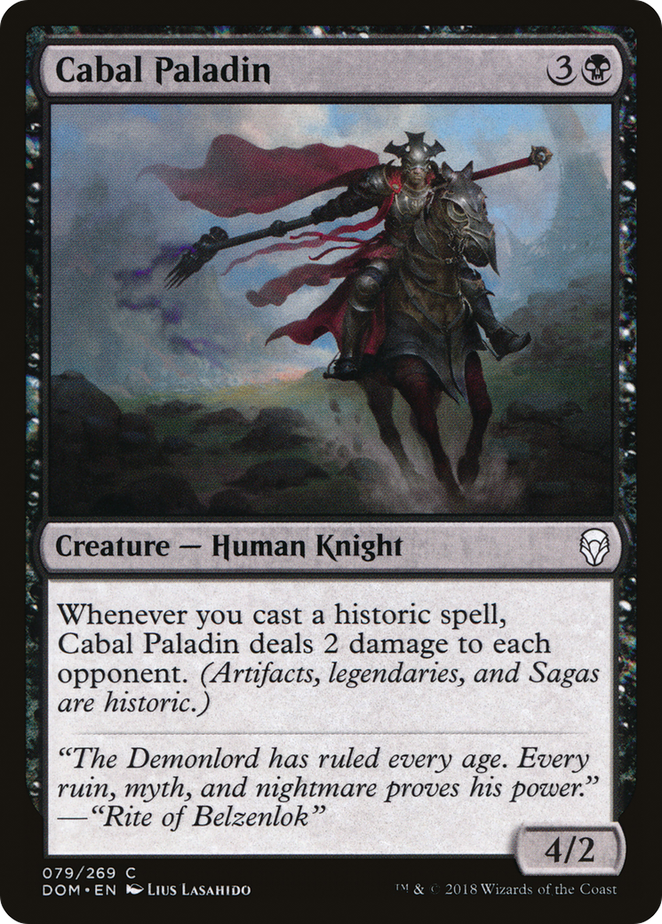 Cabal Paladin (DOM-079) (Foil)