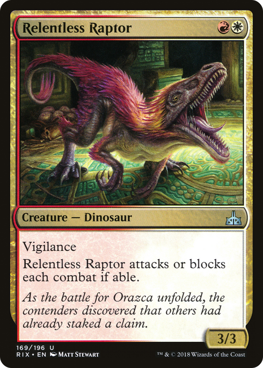 Relentless Raptor (RIX-169)