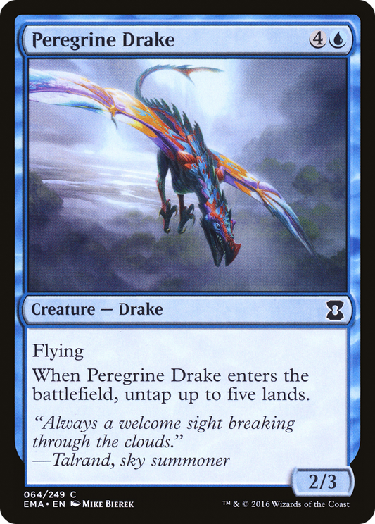 Peregrine Drake (EMA-064) (Foil)