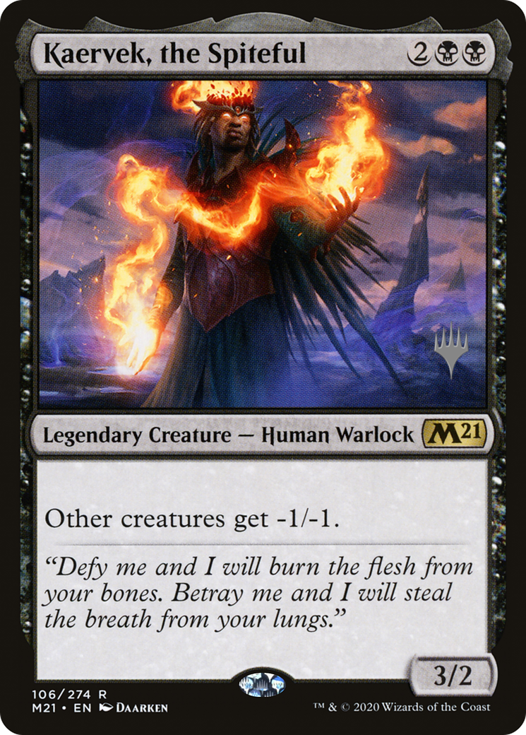 Kaervek, the Spiteful (PPM21-106P) (Foil)