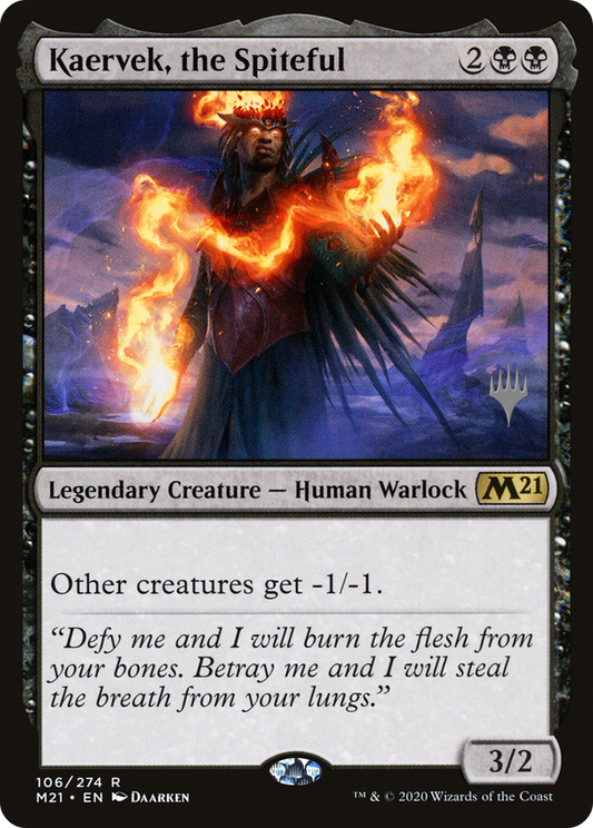 Kaervek, the Spiteful (PPM21-106P) (Foil)