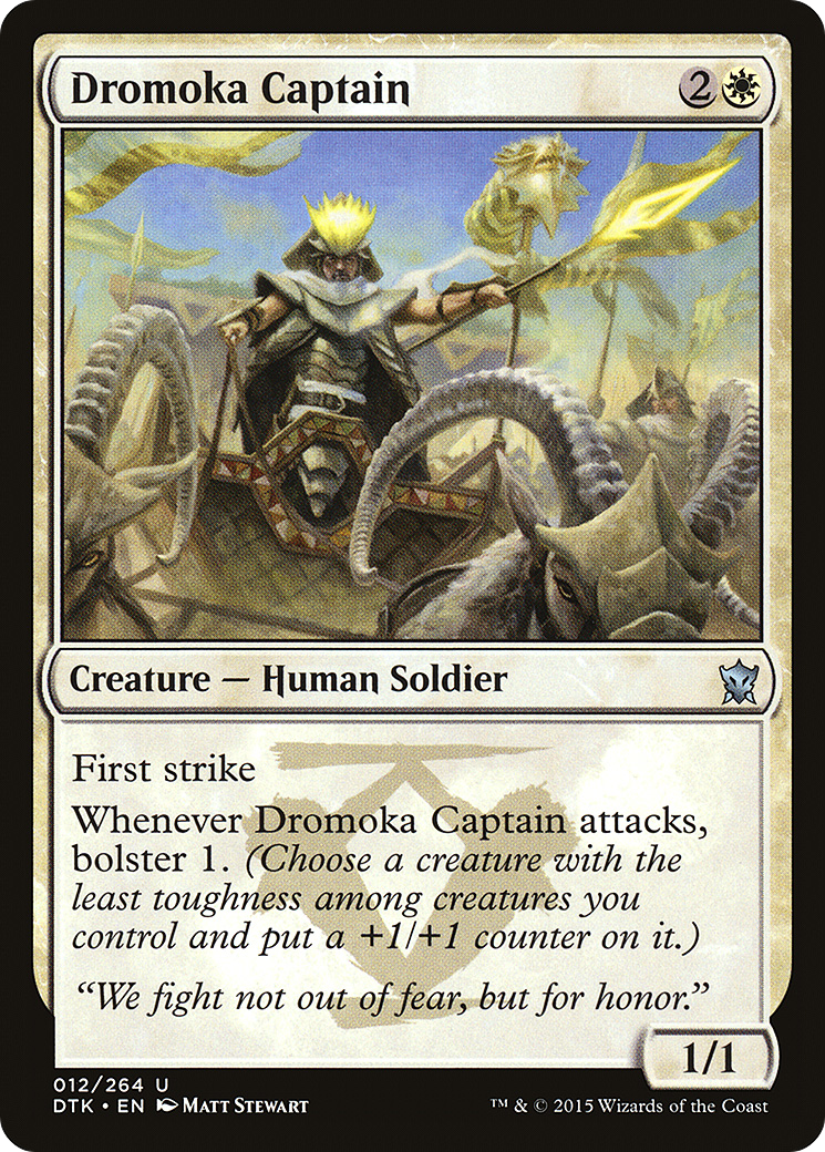 Dromoka Captain (DTK-012) (Foil)