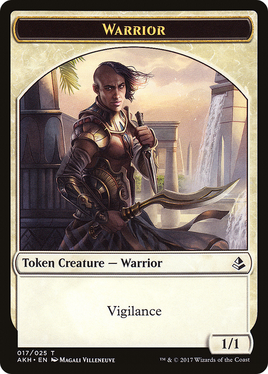 Warrior Token (AKH-017)